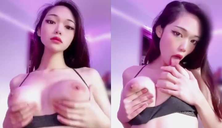 [欧美] 亚裔实况主Mei Kou的Onlyfans影片流出-05～不知道我的奶甜不甜？