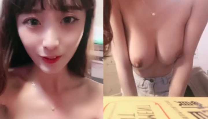 [台湾] 甜美巨乳妹子直播篇4～