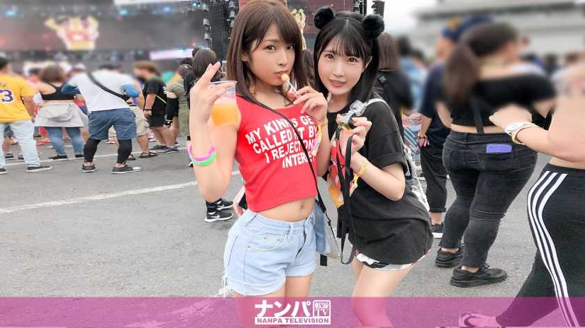 音乐祭搭讪 女大生2人组